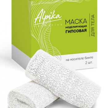 Маска моделирующая гипсовая (на носителе бинте) для тела - alwento.ru – Екатеринбург