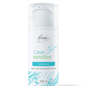 Эмульсия для чувствительной кожи Clean Sensitive, 100мл - alwento.ru – Екатеринбург