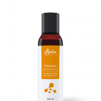 Масло массажное фитобиокомплекс для лица и тела Миндаль, 100мл - alwento.ru – Екатеринбург